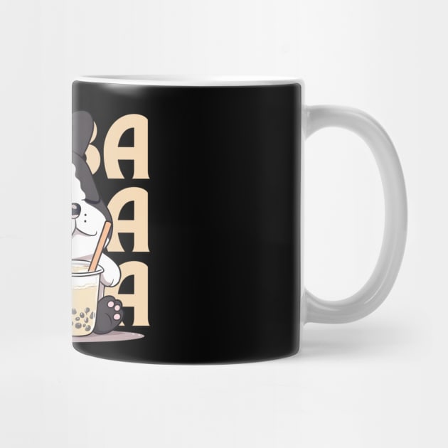 Boba Bubble Tea Dog by The WYLD Tribe